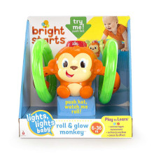 Bright Starts Art.52181 Музыкальная обезьянка на кольцах
