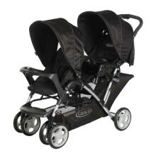 „Graco Stadium Duo“ Art.6L199BGRU „Black Grey Twin“ sportinis vežimėlis
