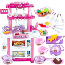 „BebeBee Little Chef“ 294529 straipsnis. Interaktyvi žaislų virtuvė su garso ir šviesos efektais