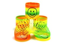 BebeBee Rainbow Art.015949 Детская игрушка Пружинка Радуга