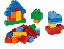 BebeBee Blocks Art.294582  Конструктор строительные кубики,54шт