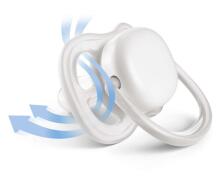 „Philips Avent Ultra Air Art.SCF245 / 22“ klasikiniai silikoniniai masalai, 6-18 mėn Be BPA (2 vnt.)