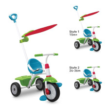 Smart Trike Fun Blue Art.1350300   Детский трехколесный  велосипед с ручкой управления