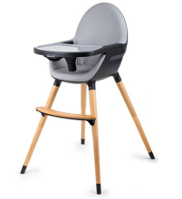 KinderKraft'18 Fini Black 2 in 1 Art.KKKFINIBLK0000 maitinimo kėdė