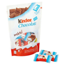 Kinder Mini Chocolate Art. 100305 pieniškas šokoladas vaikams, 120g