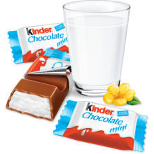 Kinder Mini Chocolate Art.100305  piena šokolāde bērniem,120g