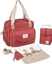 Beaba Geneve Art.940248 Pink  Liela, ērta un stilīga soma māmiņām