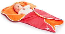 Wallaboo Baby Wrap Fleur Red/Orange Art.WWF.0310.1930  Одеяло для пеленания