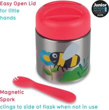 Tum Tum Food Flask Art.107721  Vaikų termo talpykla iš nerūdijančio plieno (300ml)