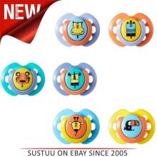 „Tommee Tippee“ art. 43335795 Ortodontinis silikoninis čiulptukas Fun Style 0-6 mėn. (2 vnt.)