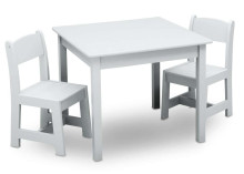 „Delta“ baldų komplektas - stalas ir 2 kėdės