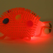 Pūkuotas ladybug Art.GT65033 Vaikų žaislas su šviesos efektais
