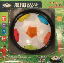 „Aero Soccer Light Art“. GT65802 Žaislinis diskas „Aerofootball“ su šviesos efektais