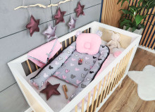 Baby Love Babynest Set  Art.109006 Minnie  Комплект гнездышко – кокон,одеялко,подушка