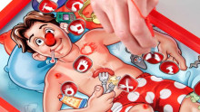 BebeBee Crazy Doctor Art.H24080 Galda spēle Traks ārsts