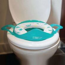Bbluv tualetinis treniruoklis Art.B0112-P Pink tualetinis sėdynių reduktorius, tualeto sėdynė, minkšta