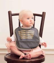 Elodie Details Baby Bib Art.103425 Golden Grey