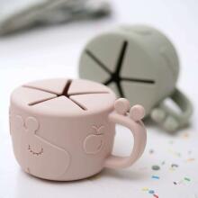Done by Deer Peekaboo snack cup Raffi Green