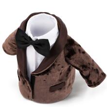 Oranžiniai žaislai „Lucky Bobby Art.LD041“ minkštų žaislų šuo (25 cm)