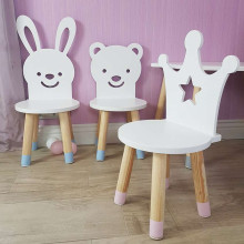 Meow Chair Star Art. 110421 Medinė vaikų kėdė