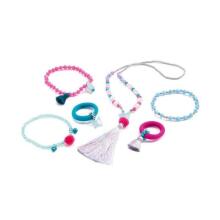 Djeco Charms Art.DJ06651 Papuošalų komplektas - Puokštės ir drugeliai