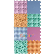 „Ortoto“ ortopedinių kilimėlių rinkiniai „Baby Pastel“ Art.110444 Vaikiškas kilimas iš 8 dalių