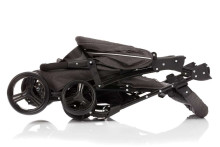 „Fillikid Racer Art.201-17“ pilkas / juodas sportinis vežimėlis