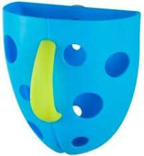 Babymix Art.BH-708 Mėlynas vaikiškas vonios žaislų kibiras