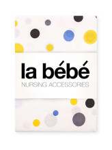 La Bebe™ Set 75x75(3) Art.111514 Color dots Комплект детских пеленок [хлопок] 75x75cm(3 шт)