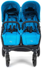Valco Baby Snap Duo Art.9886 „grey“ sportiniai vežimėliai dvyniams