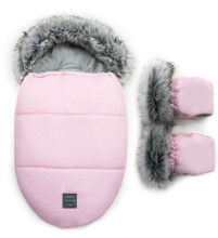 Flooforbaby Gloves Egg Art.112264 Pink Теплая муфта-рукавицы для рук