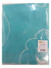 WOT ADXS Art.015 / 1029 Turquoise Sweet Dreams Aukštos kokybės vaikiška medvilninė antklodė (antklodė) 100x118cm