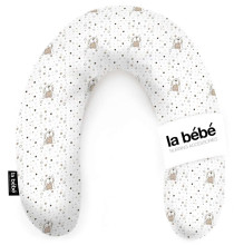 La Bebe™ Rich Maternity Pillow Memory Foam Art.113005 Bunnies Подковка для сна / кормления малыша 30x104cм