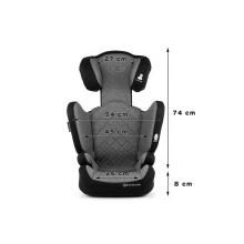 „KinderKraft Xpand Isofix Grey Art“. KKKFXPANGRY0000 vaiko automobilinė kėdutė 15-36 kg.