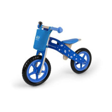 KinderKraft'19 Runner Galaxy Art.KKRRUNGBLU00AC Blue  Детский велосипед/бегунок с деревянной рамой