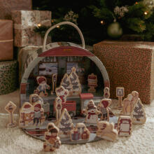 Little Dutch Advent Calendar – Train Track Scene Art.4880
