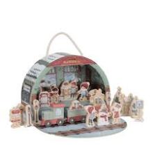 Little Dutch Advent Calendar – Train Track Scene Art.4880