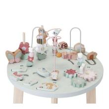 Mažas olandiškas Activity Table ´Flowers & Butterflies´ Art.7093