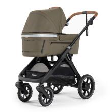 Emmaljunga Sento Max Outdoor Art.113608 Olive Vežimėlis su lopšiu