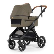 Emmaljunga Sento Max Outdoor Art.113608 Olive Vežimėlis su lopšiu