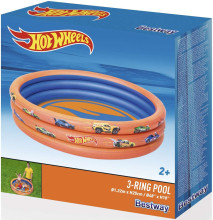 Bestway Hot Wheels Art.32-93403 Piepūšams bērnu peldbaseins