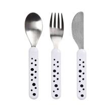 Done by Deer Cutlery Set Art.236823 White (3 vnt.)