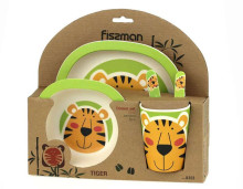 „Fissman Tiger Art.8355“ vaikų pietų rinkinys