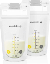 „Medela“ krūties pieno laikymo krepšiai, Prekės.008.0406. Pieno šaldymo ir laikymo maišeliai