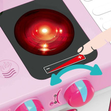 „BabyMix“ virtuvės komplektas Art. 46432 Interaktyvi žaislinė virtuvė su garso ir šviesos efektais