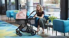 „KinderKraft'20 Juli“ straipsnis .KKWJULIDEN3000 „Denim Universal“ vežimėlis 3 in1