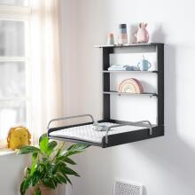 Roba Style Wall Changing Shelf   Art.11659 Grey  persirengimo stalas (montuojamas ant sienos)