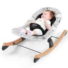 KinderKraft'20 Finio Art.KKBFINOWHT0000 Balta stilinga kūdikio supamoji kėdė 2-in-1