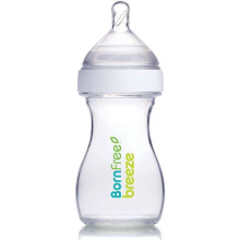 Vasaros kūdikių butelis „Breeze“ Prekės Nr. 48306 Stiklinis maitinimo butelis 270 ml
