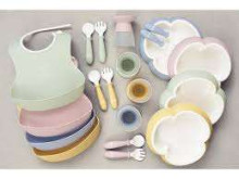 Babybjorn Plate&Spoon Art.074064 Powder Pink